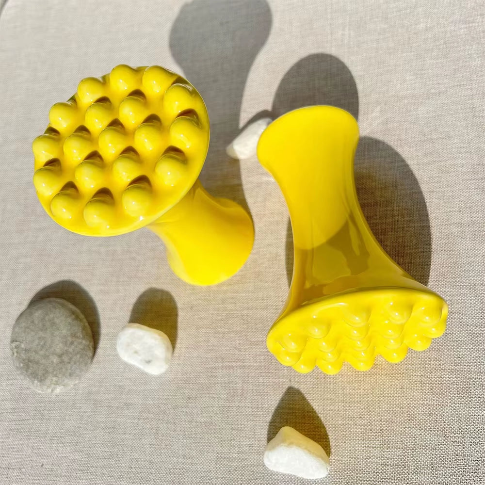 Ceramic Gua Sha Massage Tool Face and Body Guasha Lymphatic Muscle Relief Massage Guasha Board